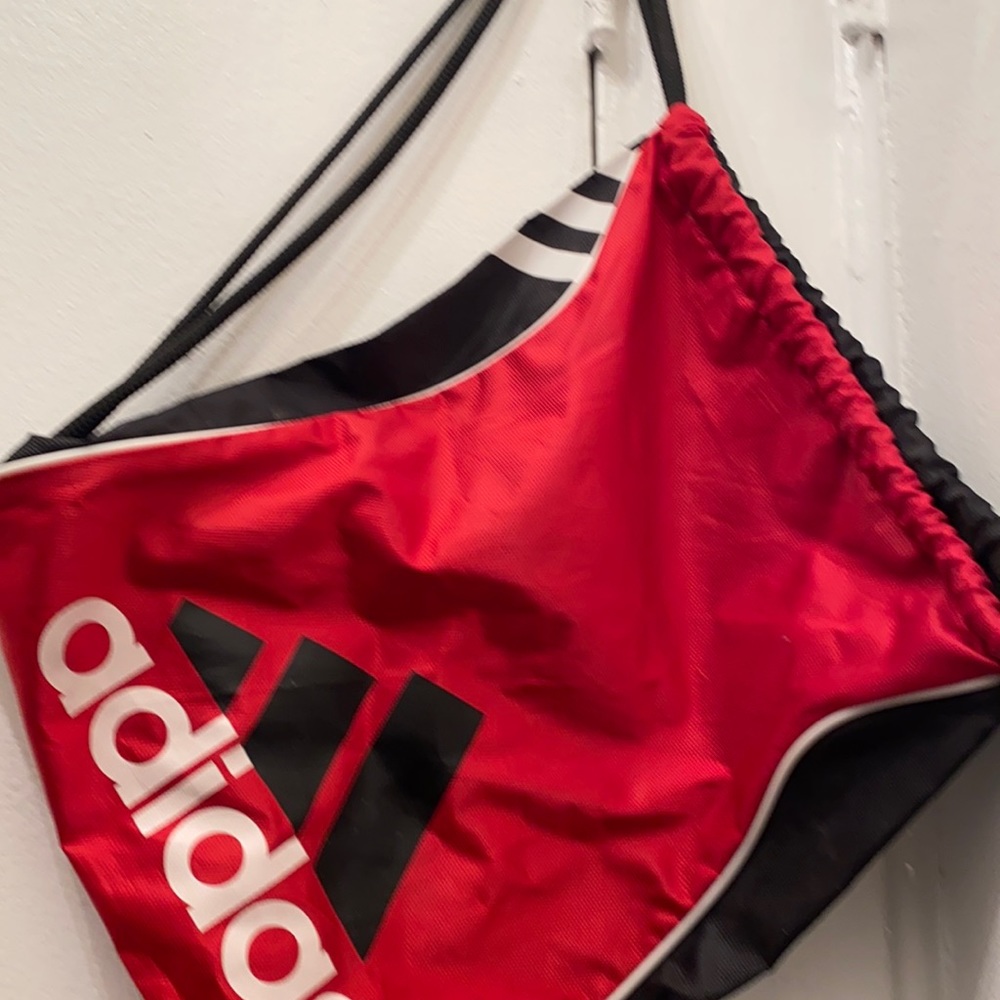 Adidas string bag.